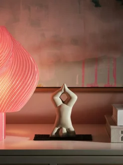 Design House Stockholm Porslinsfigurer|Skulpturer-Yoga Skulptur no 4, Ljusgrå