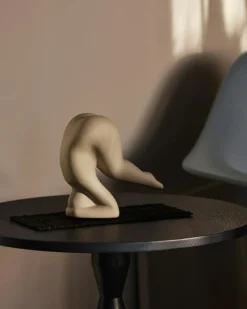 Design House Stockholm Porslinsfigurer|Skulpturer-Yoga Skulptur no 4, Ljusgrå