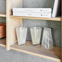 OYOY Dricksglas-Yuka Glas 2-pack, Vit