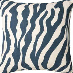 Zebra Kudde 50x50 cm Utomhus, Grå / Off-white