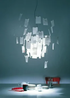 Zettel'z 6 Pendel Silver 200 cm