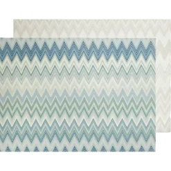 ZigZag Bordstablett 35x48 cm 2-pack, Petrol